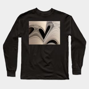 Fractals art...7 and maybe a heart... Long Sleeve T-Shirt